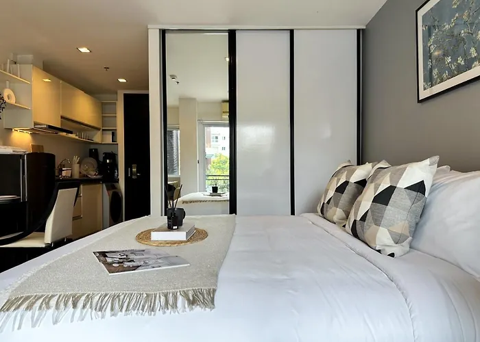 Modern Cityscape1br - Ultra Fast Wifi - Bts On Nut Apartment *