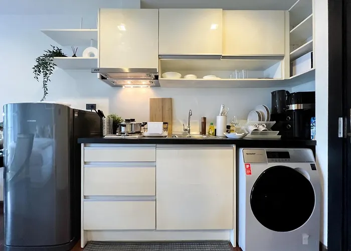 Modern Cityscape1br - Ultra Fast Wifi - Bts On Nut Bangkok